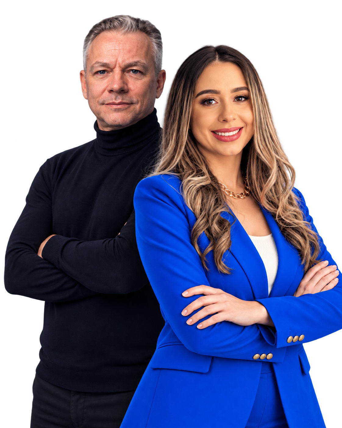 Prof. Garrone e Profª Fernanda